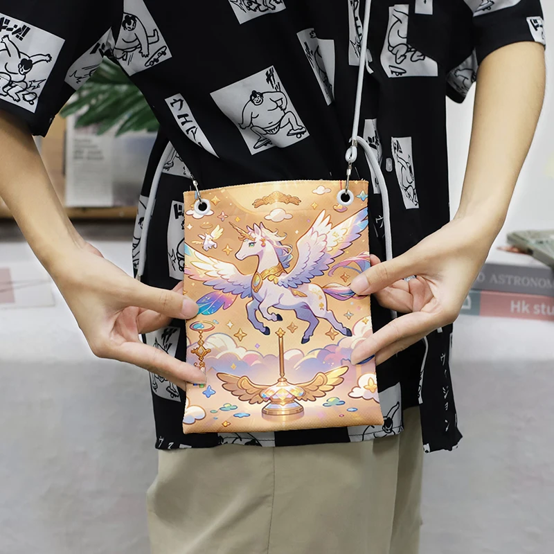 Ladies Phone Pouch Dry Bag Small Phone Bag Custom Design Cartoon Waist Phone Bag