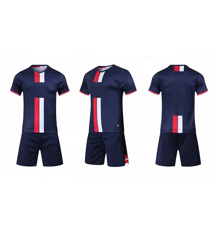 High Quality Plain Wholesale Customized Football Uniform Training Jersey