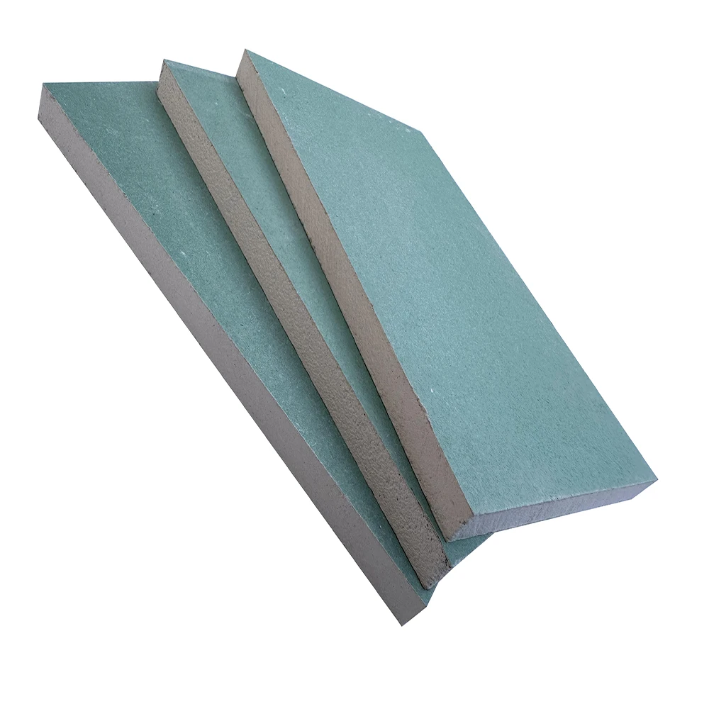 Waterproof gypsum board Partition Solution fireproof 1200*2000mm 9mm 12mm regular paper face moistureproof plasterboard