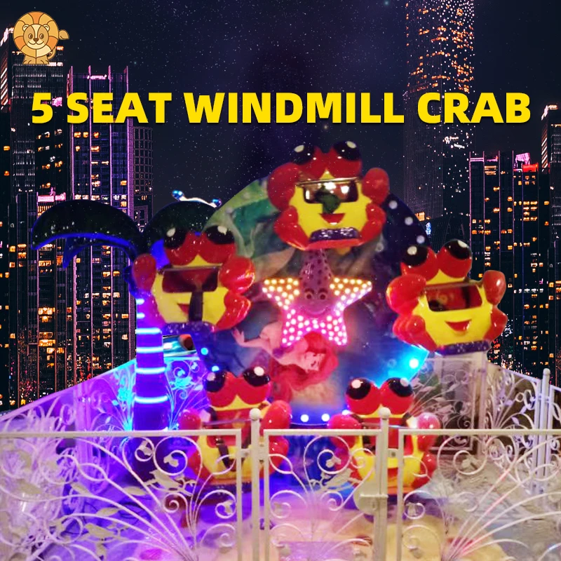 LTG Factory Wholesale Mini Ferris Wheel Kids Games Outdoor/Indoor Amusement Park Rides Made of Metal & Steel