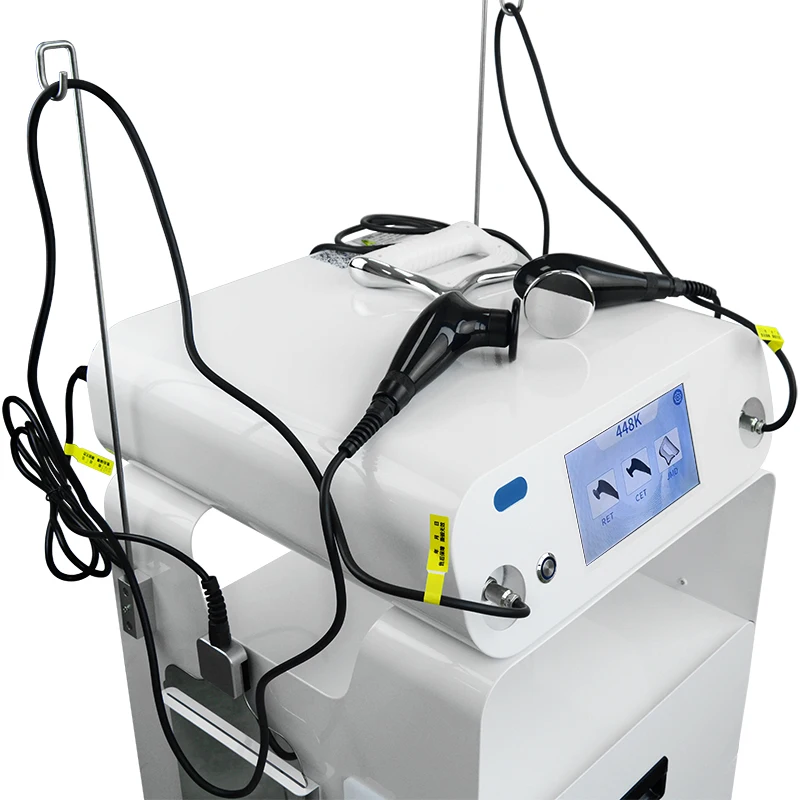 Portable 448khz rf anti cellulite device cet ret body sculpting machine