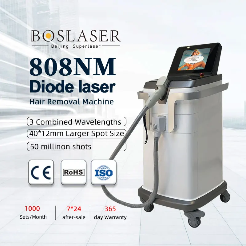 808nm диодный лазер для удаления волос 808nm диодный лазер для красоты машина для удаления волос диодный лазер 4 волны