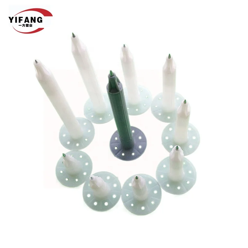HDPE plastic insulation nail concrete nail insulation fastener