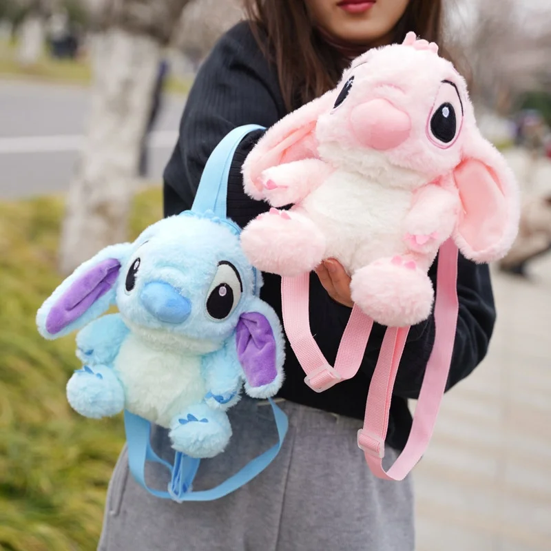 China manufacturer stitch backpacks stitch plush backpack plush girls bags dolls