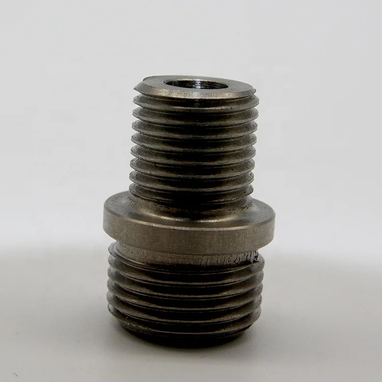 OEM Machining Turning Parts Stainless Steel Turning Parts Aluminum Custom Bushing Parts in Anodized Color