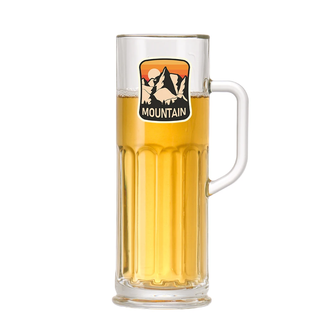 Germany Oktoberfest HB Stout stein with handle small medium large capacity sizes beer glass mug with personalized logo printing