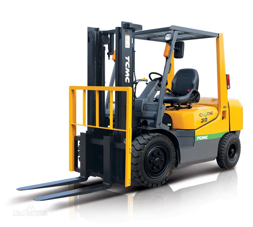TCM Forklift Diesel Forklift Used 20 Ton Diesel Engine Powered Pallet Truck ISUZU FD200 Secondhand