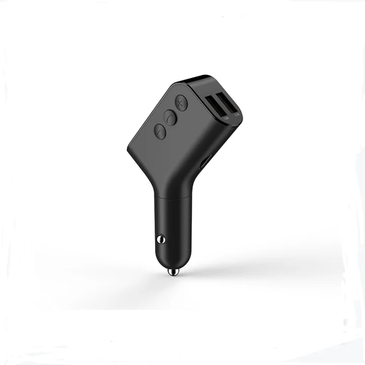 Mp3-плеер с двумя USB-портами, автомобильный беспроводной fm-передатчик с функцией громкой связи