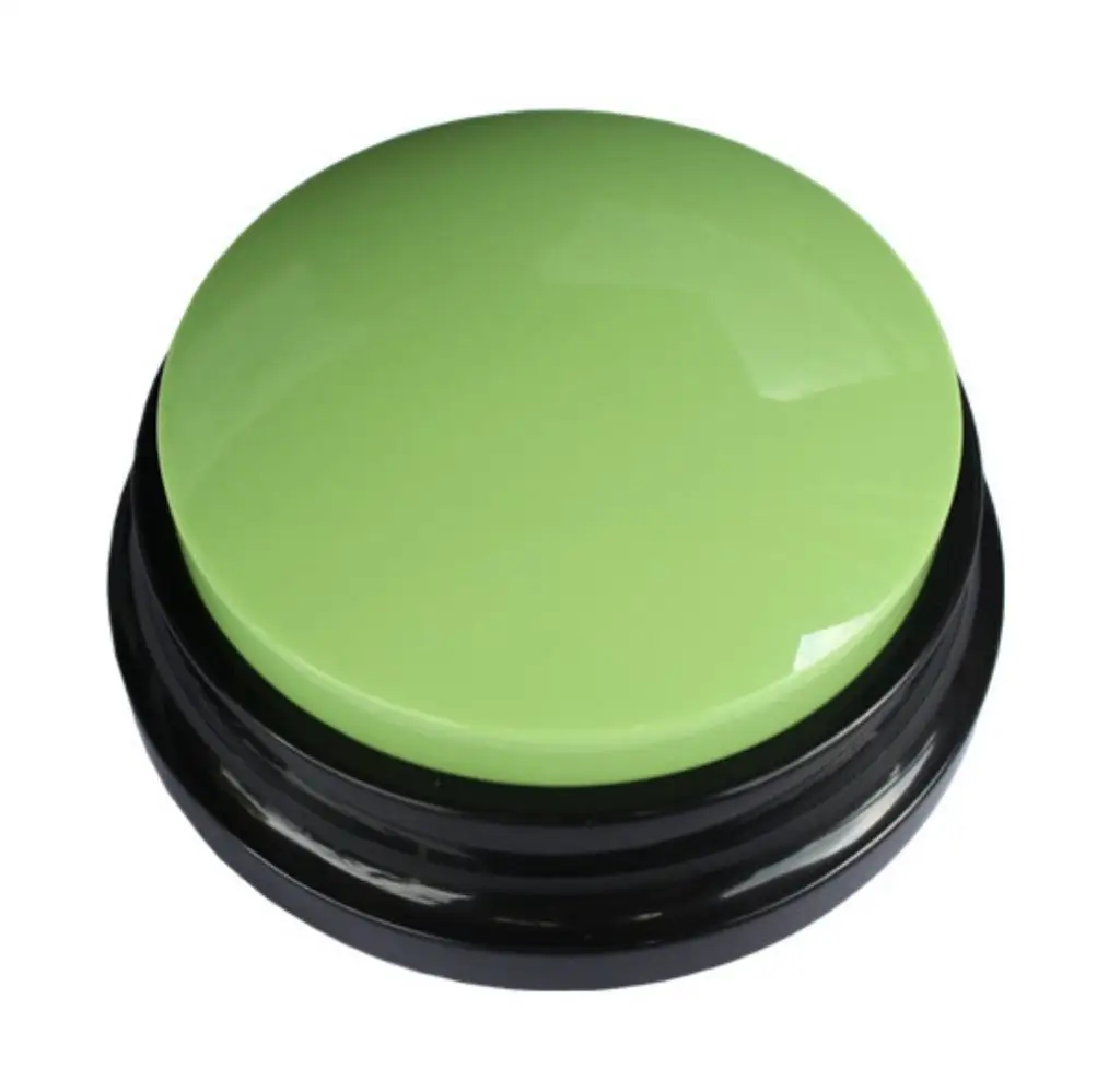 C&C Pet Communication Button Dog Answer Buzzer Sound Box Training Talking Toys Recording Sounder Voice