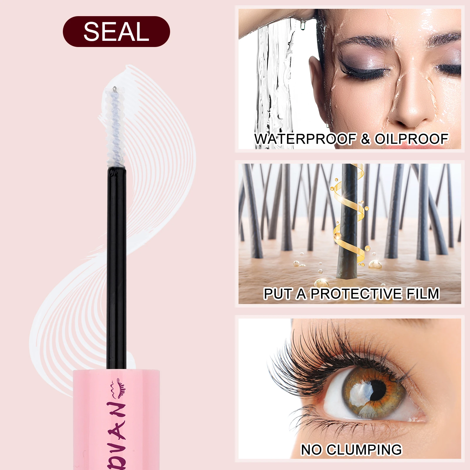Fadvan Segmented Cluster Self-Application Diy Lash Glue Private Label Eyelash 3D Effect Segmented Diy Lashes Extension