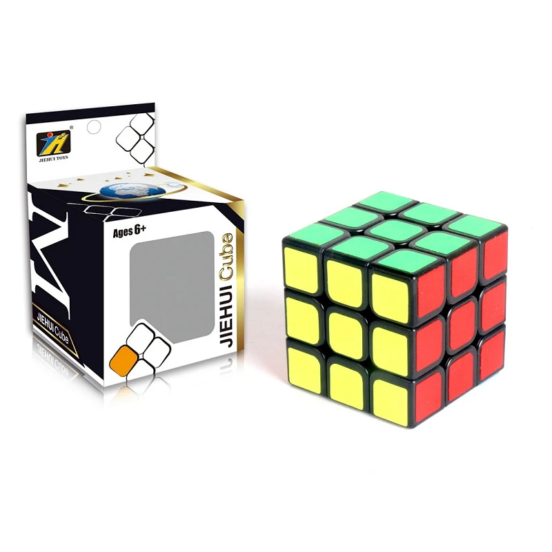Fidget Toy Classic Color-Matching Cube 3 x 3 Puzzle Game for Kids Ages 8 and Up