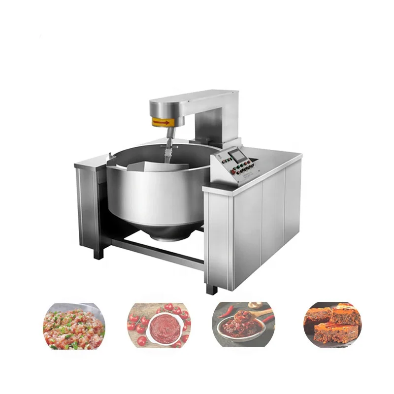 planetary cooking mixer double jacketed Industrial industry automatic planetary frying mixer