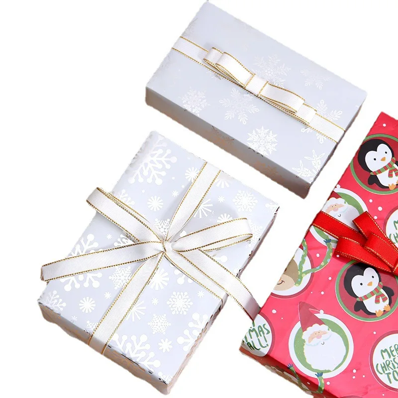 Christmas Aluminum Foil Gift Wrapping Paper Design Flower Paper Wrapping Wholesale