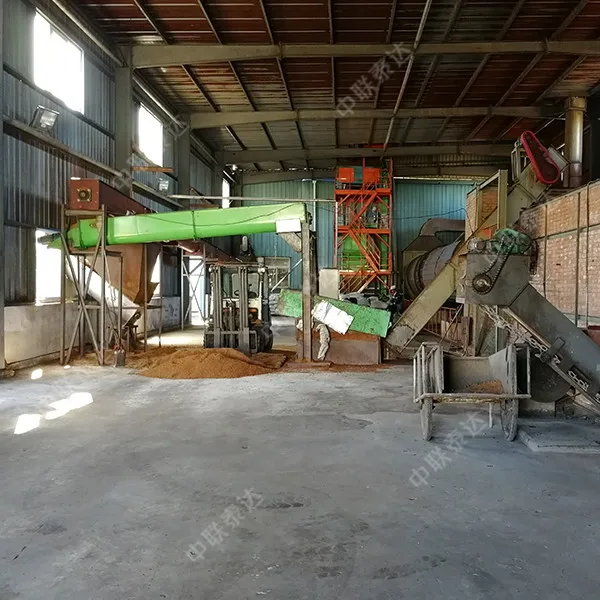Efficient TDQ Rotary Drum Dryer For Drying Metal Textile Dyeing WWTP ETP STP Sludge Cake Slurry With Dispersing Shaft