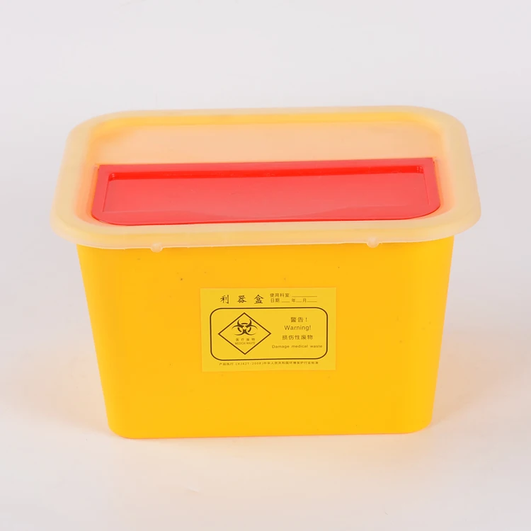 MM-SC5F Hospital Medical Waste Biohazard Needle Disposal Pocket Safe Sharp Container Box