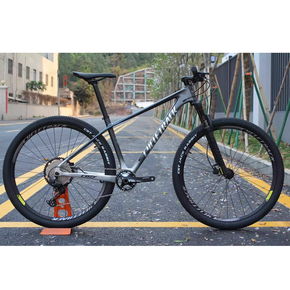 Cycletrack Уютный велосипед из углеродного волокна MTB карбоновый 29 дюймов горный