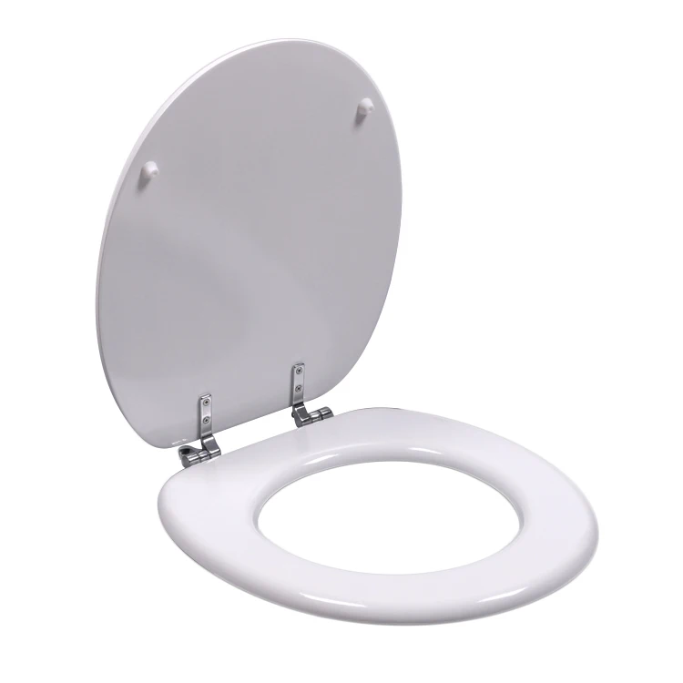 Bofan Promotional bathroom wall hanging kirsite hinge wc wood toilet seat price cover bidet in toilet