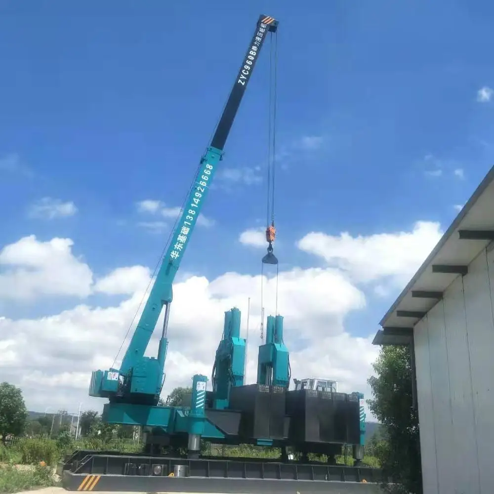
ZYC800 HSPD piling machine for jack in concrete precast pile 