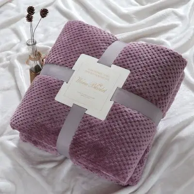 
Fast Delivery Soft Wholesale Plaid Fleece Blanket 