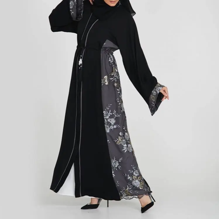 2019 New Arrival Islamic Women Clothing Jilbab Thailand Jubah Novel Uae With Turkish Abaya Wholesale
