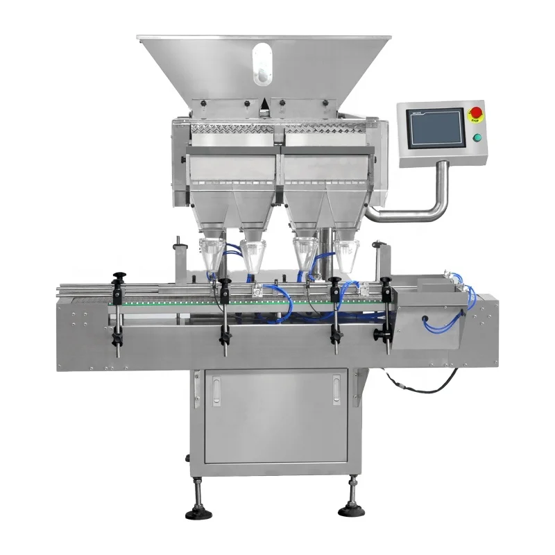 Factory direct sale Automatic Bean Milk Chips Chewing Gum  Gummy Bear  Chocolate beans Counter Candy Counting Machine