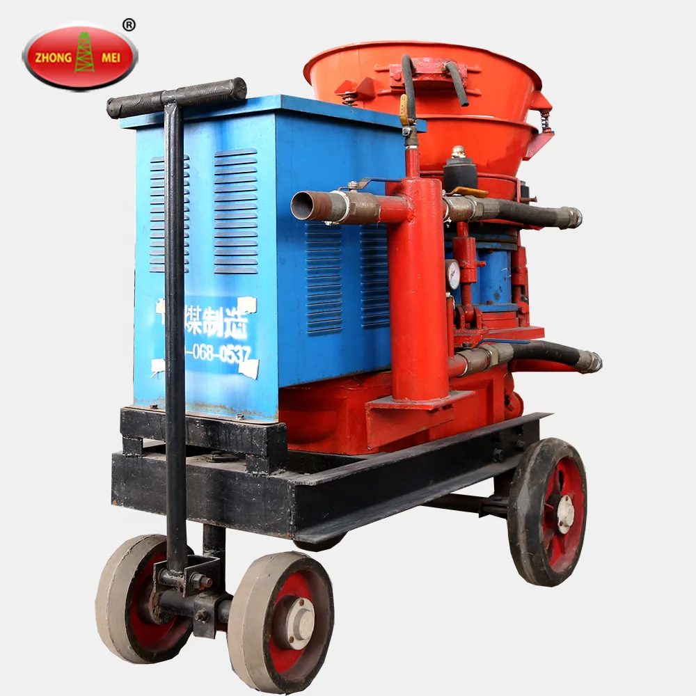 Widely Used PZ Series Dry Shotcrete Pump/ Gunite Machine For Sale