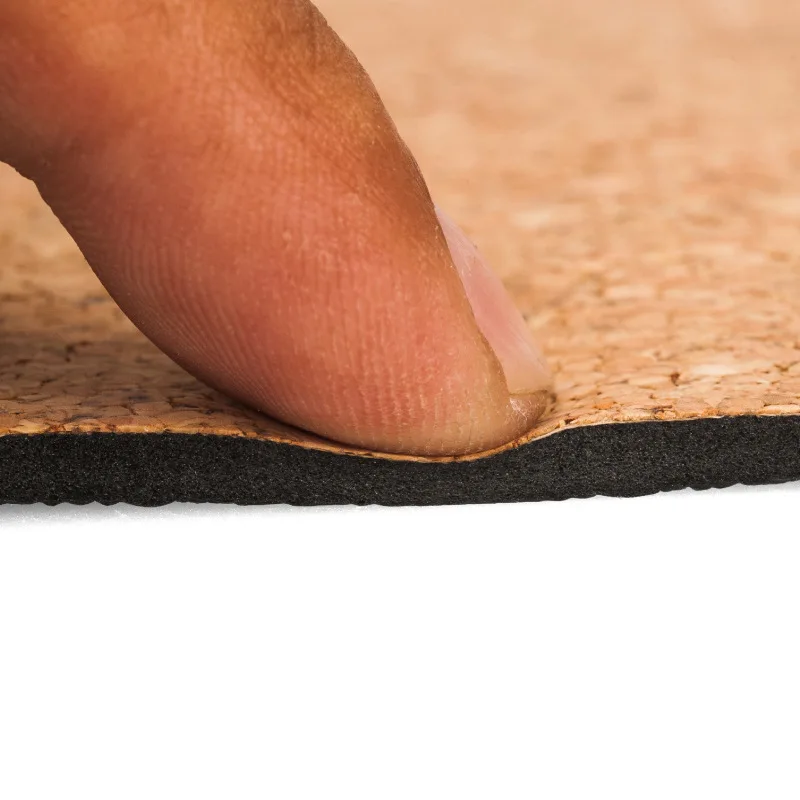 
Yiwu OEM High quality fitness nature printed wooden jute design cork TPE yoga mat custom acceptable 