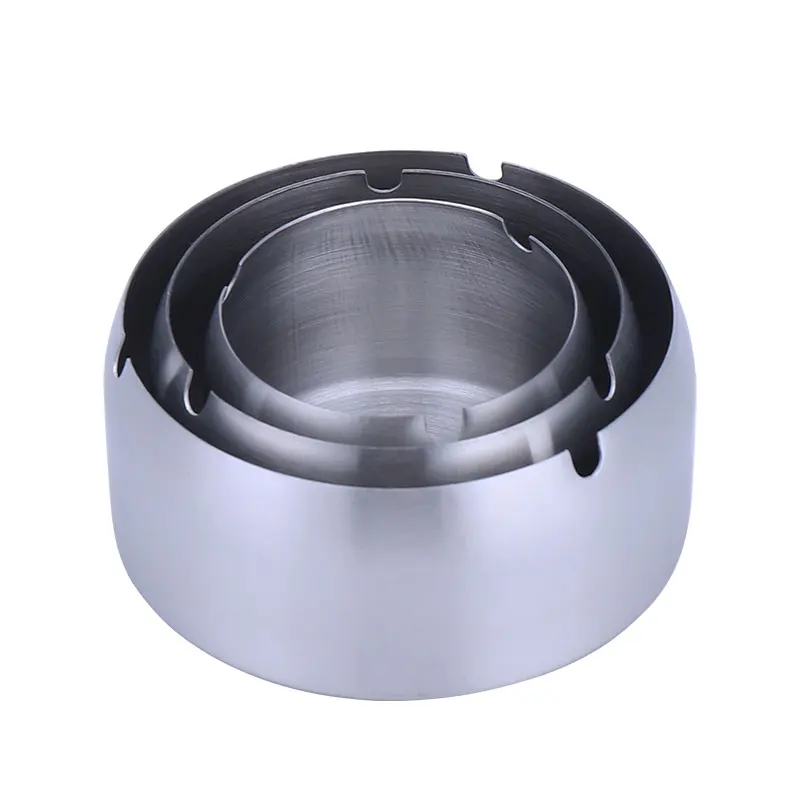 
Set Of 3 Stainless Steel Ashtray Outdoor Cigar Ashtray Windproof Ashtrays For Home And Outdoor 