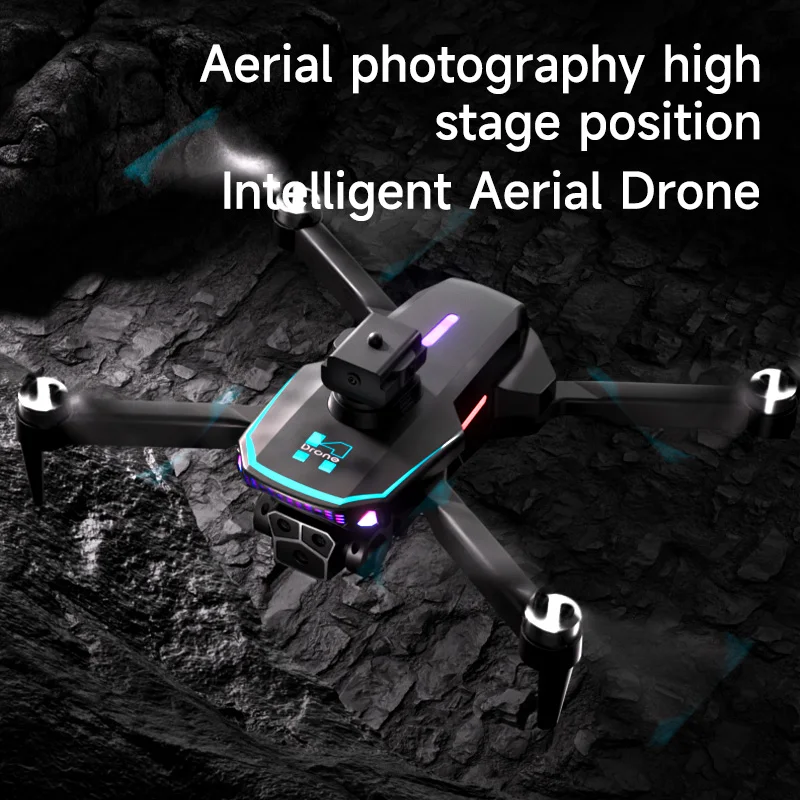 H18 brushless motor 4 sides obstacle avoidance 360 degree flip 50x zoom mv filter video drone dual camera 480p mini pocket drone