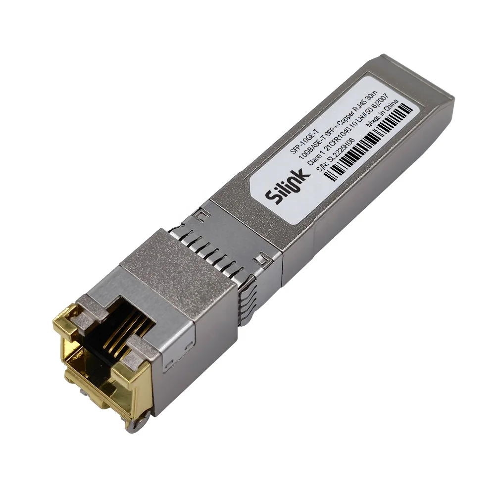 Juniper Networks EX-SFP-10GE-T SFP-10G-T Compatible 10GBASE-T SFP+ Copper RJ45 30m Transceiver