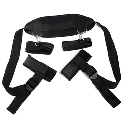 BDSM Bondage Kit Japanese Bed Fetish Toys SM Sex Slave Belt Set Adjustable Restraints Sex Toys