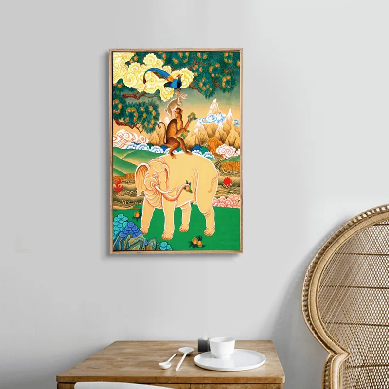 Frescoed Animal DIY Handmade Painting High Quality Magic Cube Drill Factory Direct Wall Decorations For Home Diamond Painting