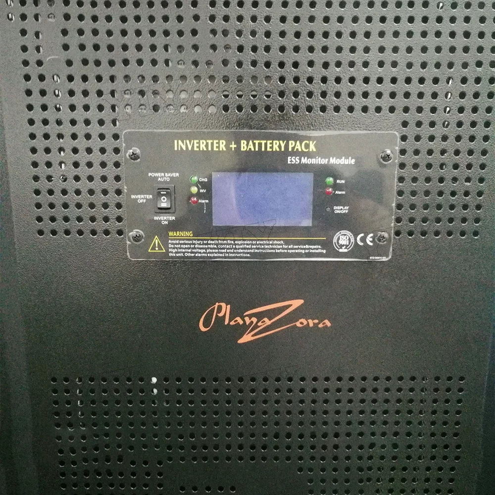 50kwh LiFePO4 Lithium ion Battery 48V 1000Ah for Off Grid UPS Solar Power System All in One Cabinet Type Battery Pack