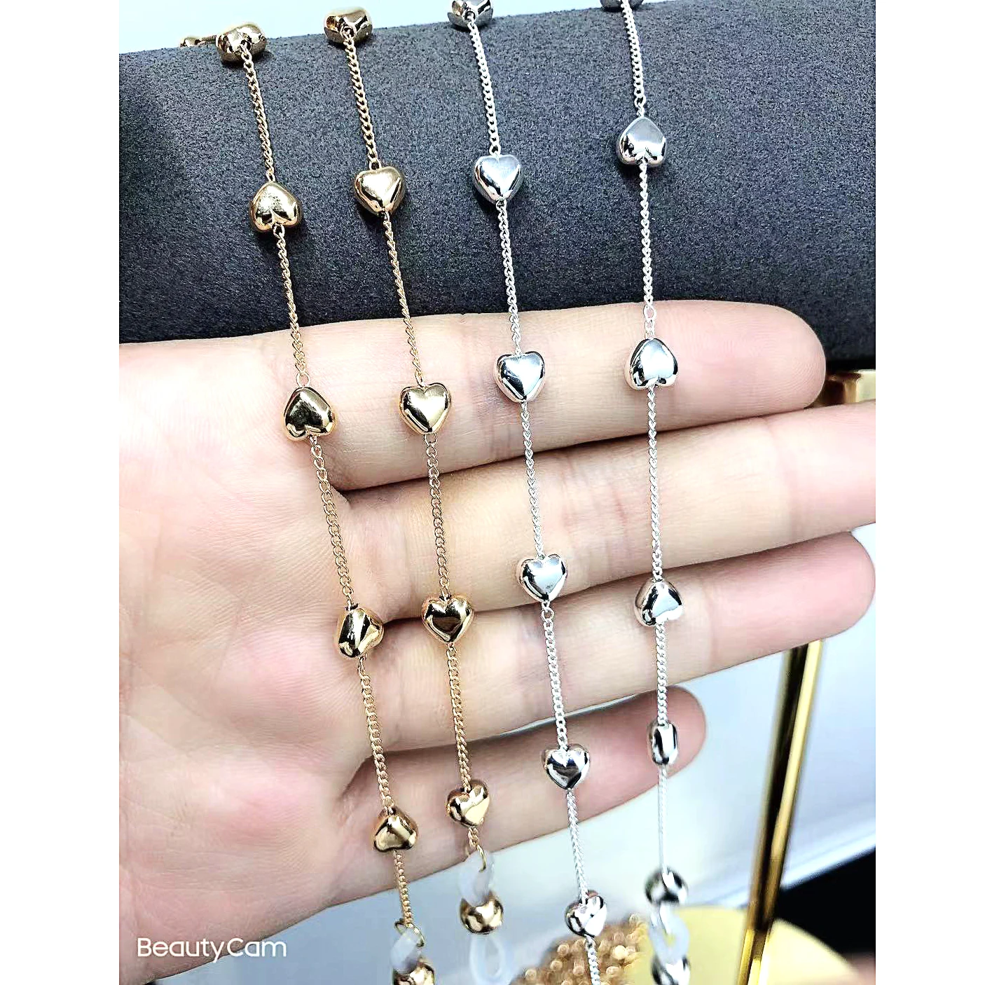 Wholesale Link Glasses Chain Necklace Beads Pearl Sunglasses Straps
