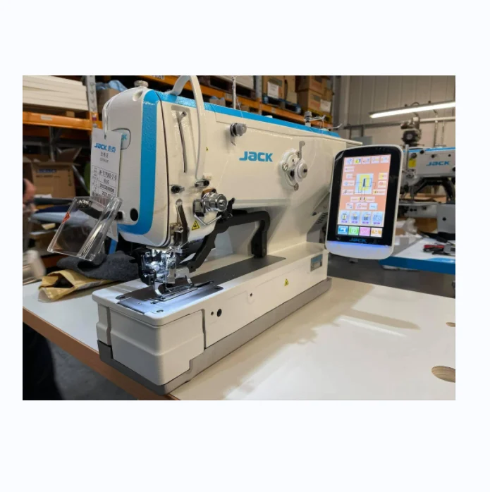 Brand New Jack JK-T1790 Button Sewing Machine JA1-1 Original Complete Set with 4200 S.p.m for Sale White Lock Stitch Machine 110