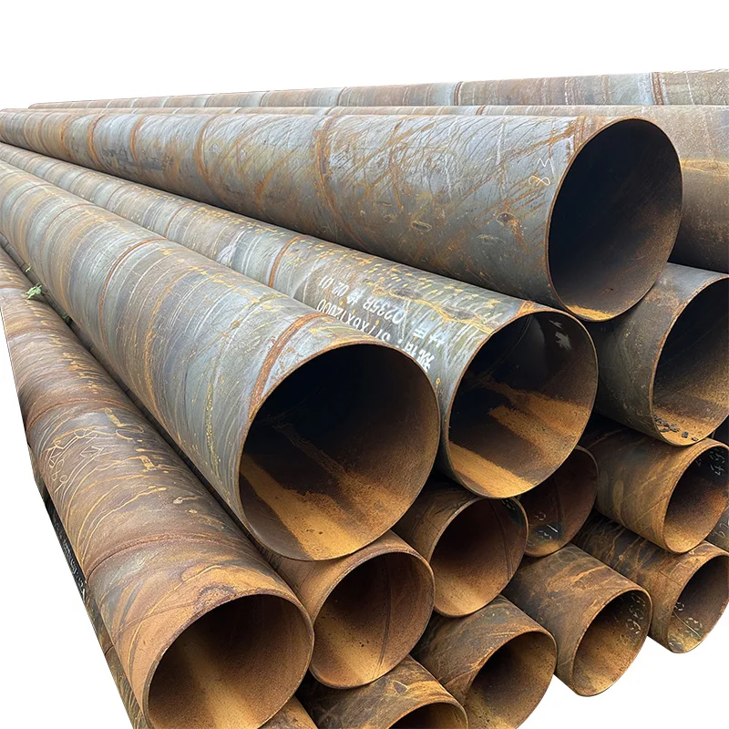 OCTG API 5L X42 X52 X56 X60 X70 Gr B большой диаметр трубки из углеродистой стали спиральная или продольная сварная труба железная