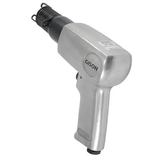 Industrial Handheld Round Shank 3500Bpm Air Pneumatic Hammer 67 mm Piston Stroke With 10.2 mm Chisel Shank