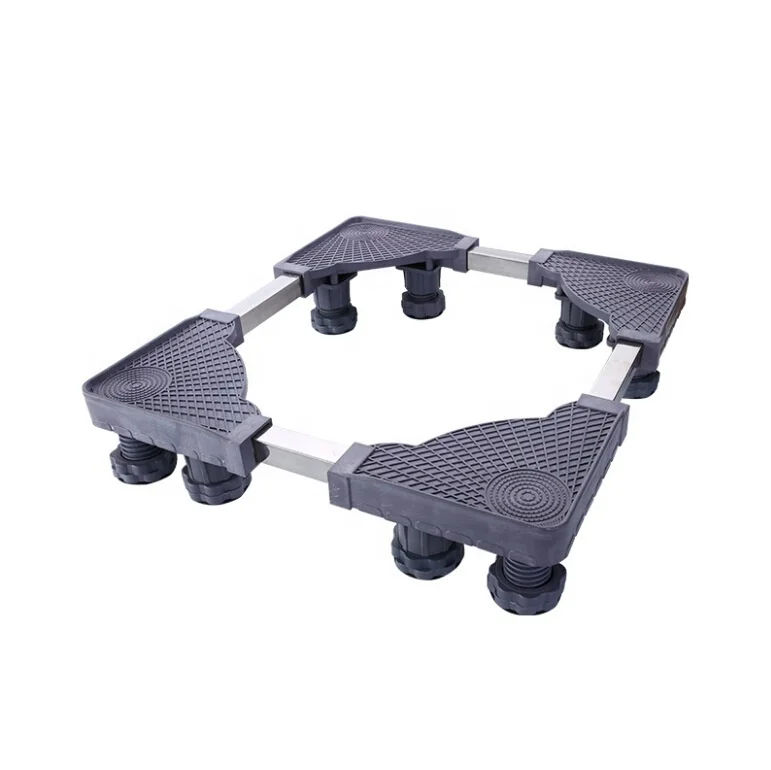 Регулируемая пластиковая подставка под холодильник, подставка под стиральную машину