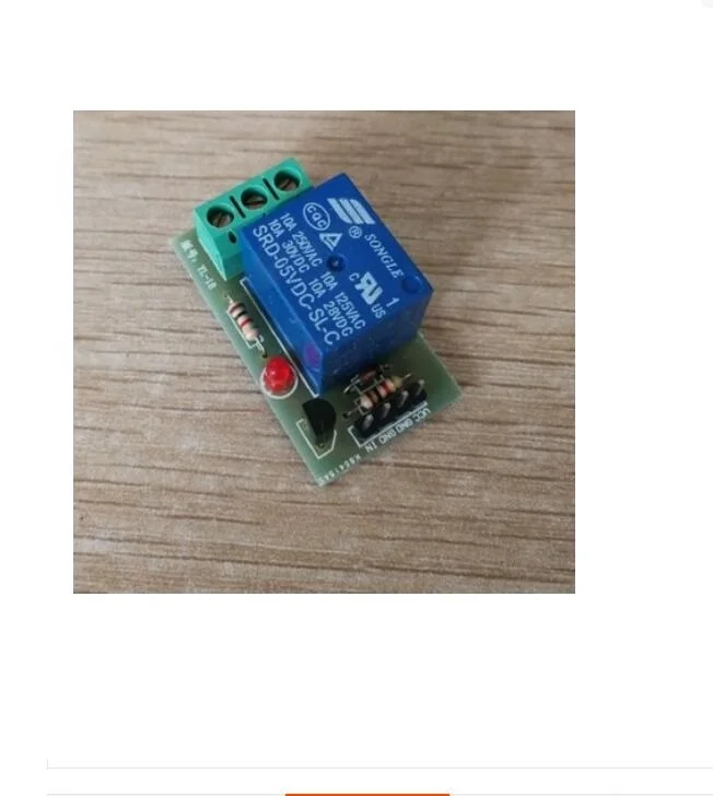 1 way all the way relay module control switch 5V low level pull-in trigger smart car switch