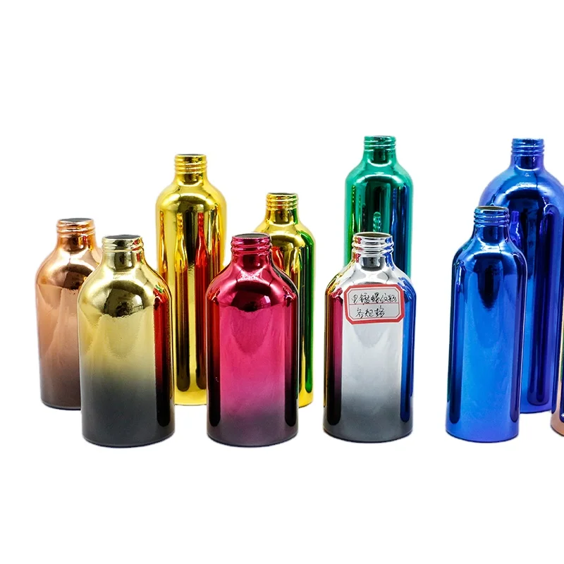 
Aluminum UV Tins Can Canister Screw Top Metal Cans Bottle With Screw-on Lid Screw Cap 