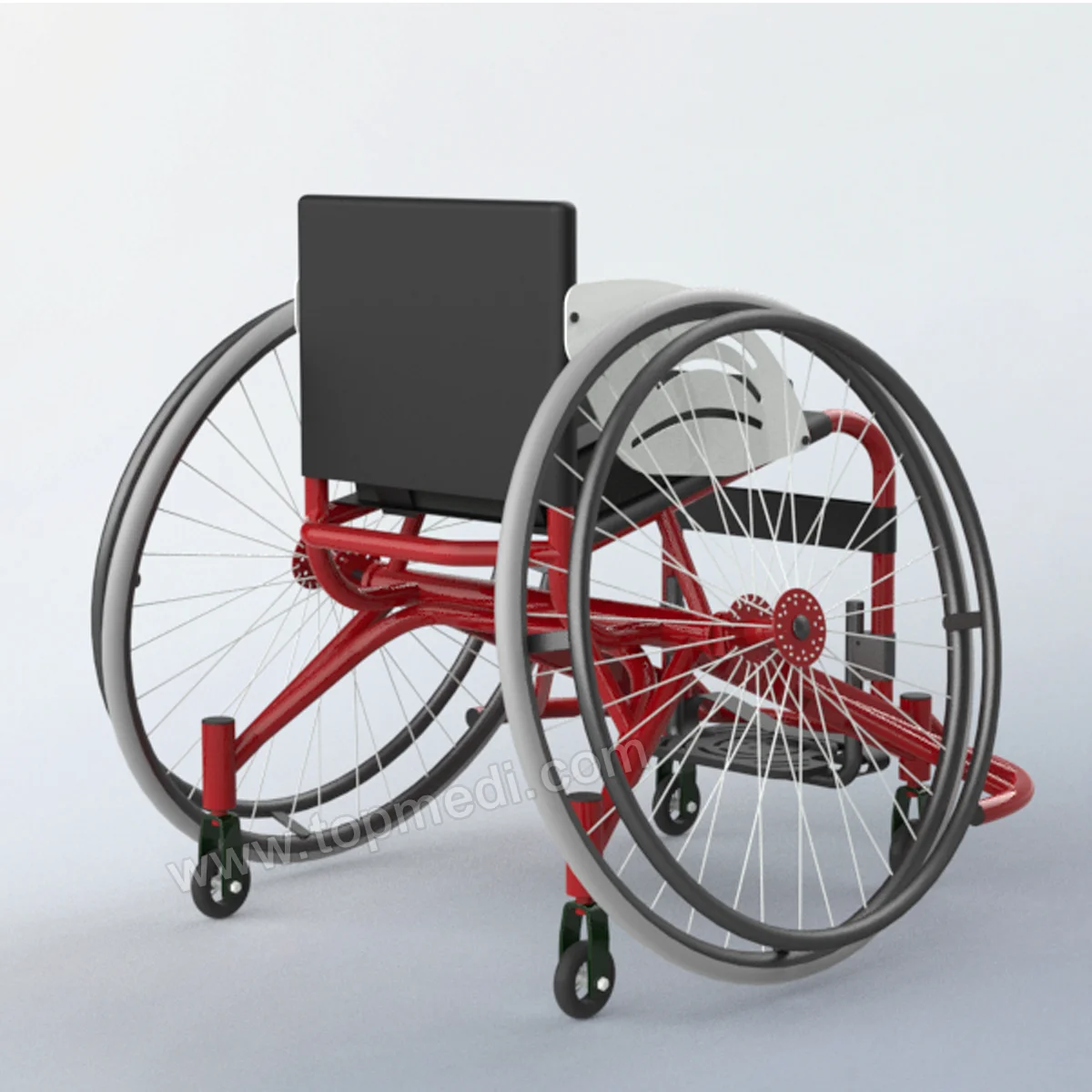 Disabled Athletes Rigid Active Training Leisure Aluminum Sport Basketball Wheelchair
