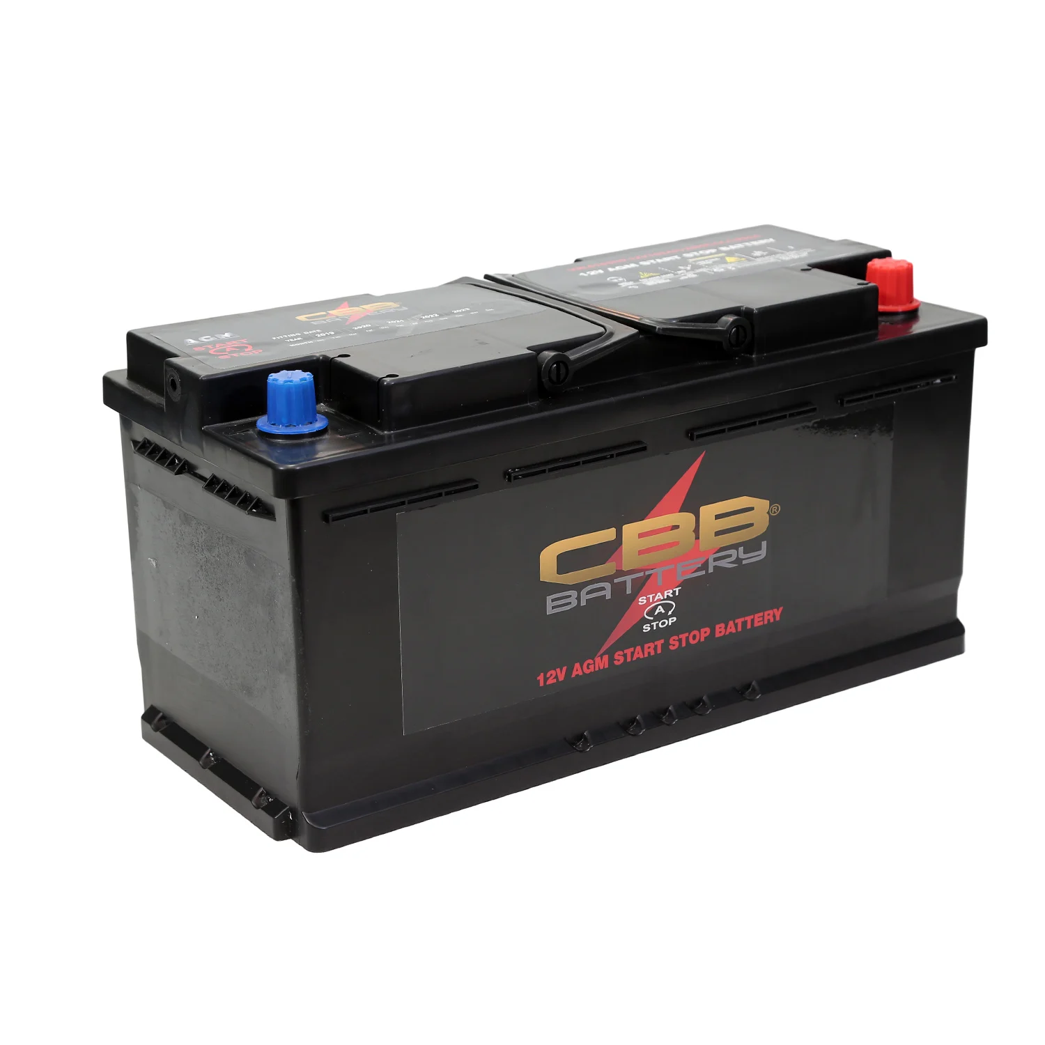 CBB AGM Star Stop Lead Acid Battery 60AH 80AH 105AH for Vehicle Car