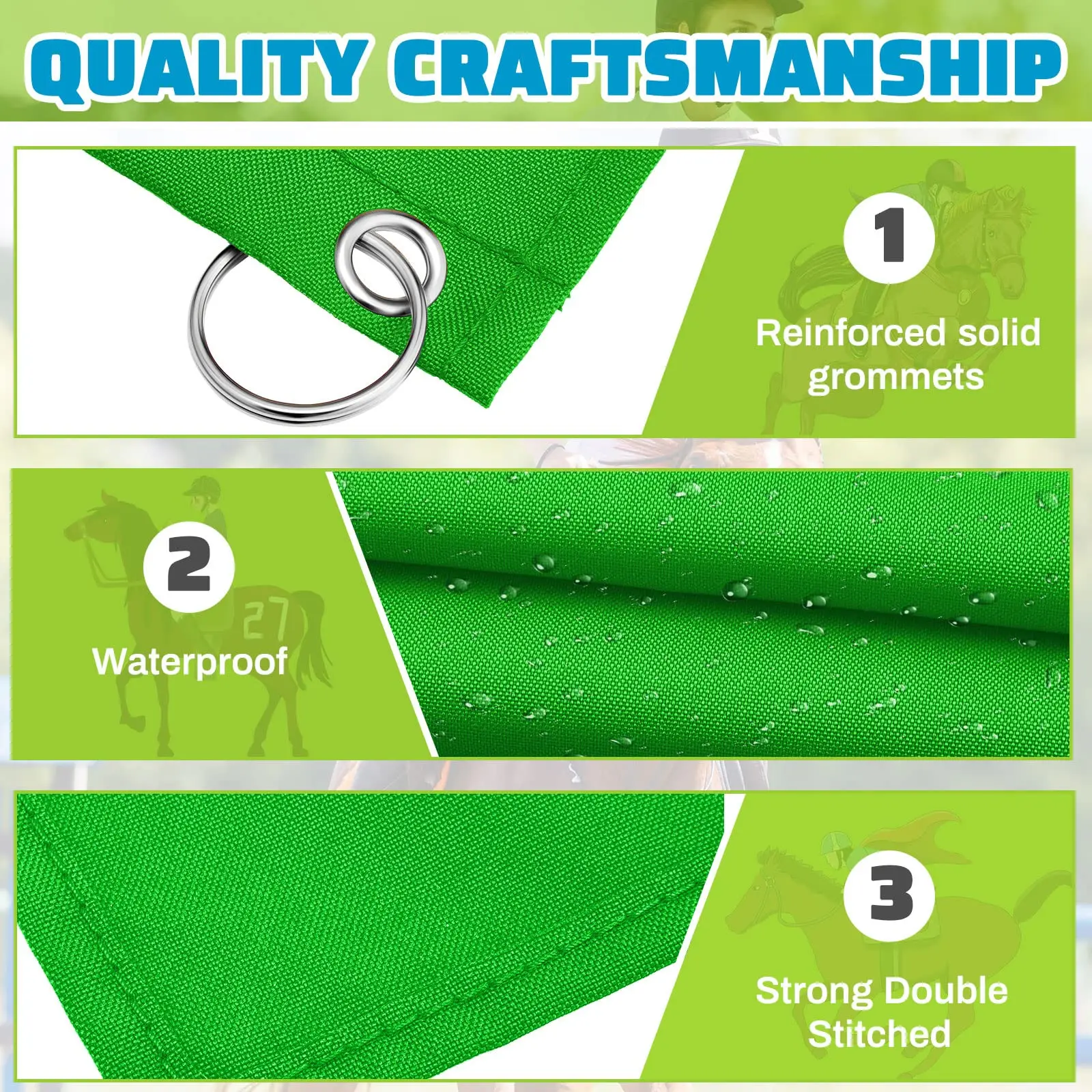 Wholesale Custom Horse Equipment Accessories Animal Horse Training Flag Customized Logo and Design Farming Gear