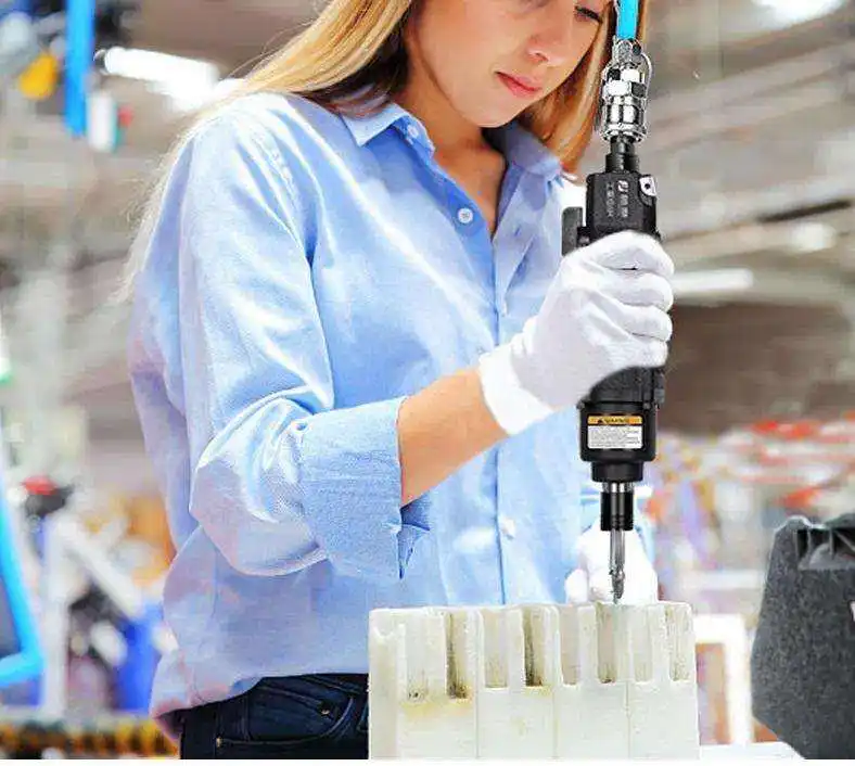 Industrial Adjustable Clutch Straight Pneumatic Impact Screwdriver High Torque Speed Air Tools Impact Screwdriver