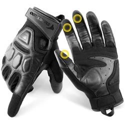 Zune Lotoo XRD Sheepskin Sports Gloves Half & Full Finger Breathable Touch Screen Tactical Gloves Cycling Motorcycle Gloves