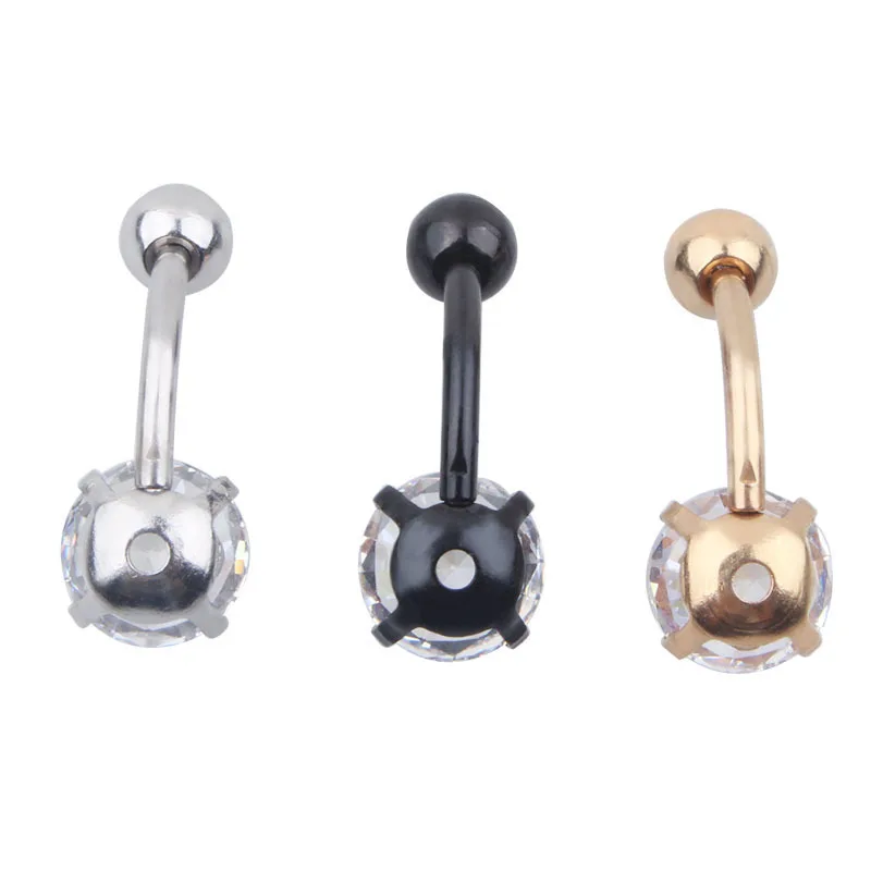 
Fashion 316L Surgical Stainless Steel Navel Piercing Dangle Belly Button Ring 