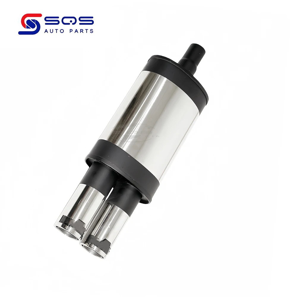 SQS High-QualityUniversal Stainless Steel Exhaust Drum Muffler Silencer Exhaust pipe tailpipe tail throat