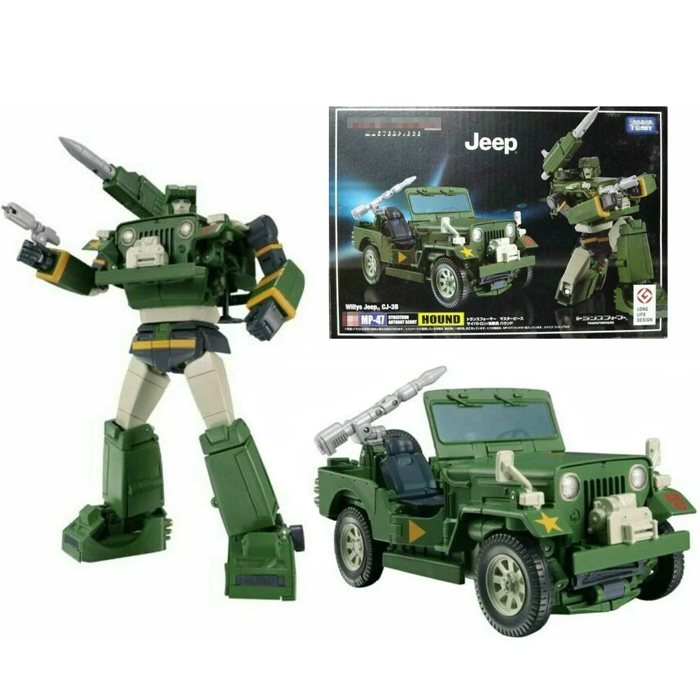 New MP47 Transformation Toy Masterpiece MP-47 Hound Action Figure Willys KO Ver In Stock