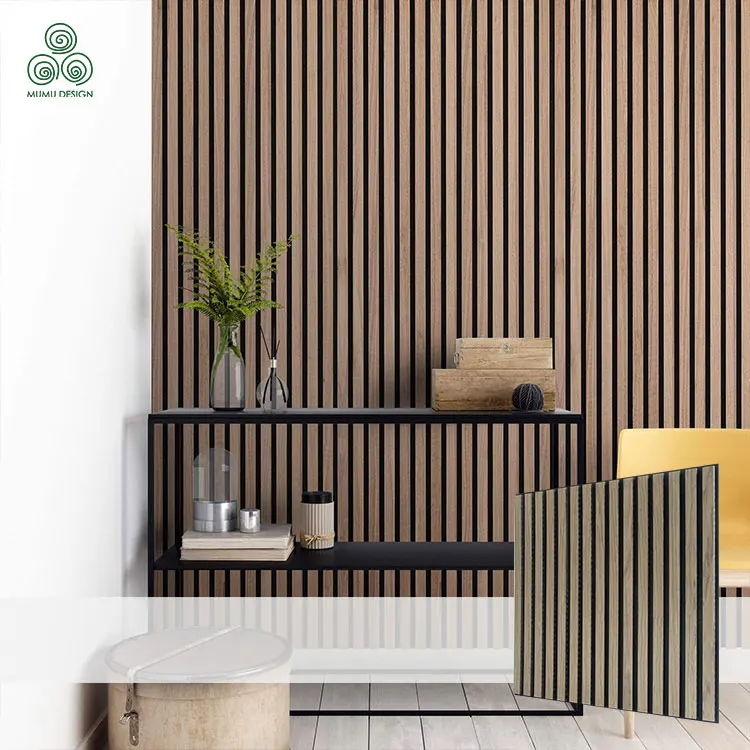 MUMU sound-absorbing polyester fiber decoration hotel room art sound insulation felt sound insulation board