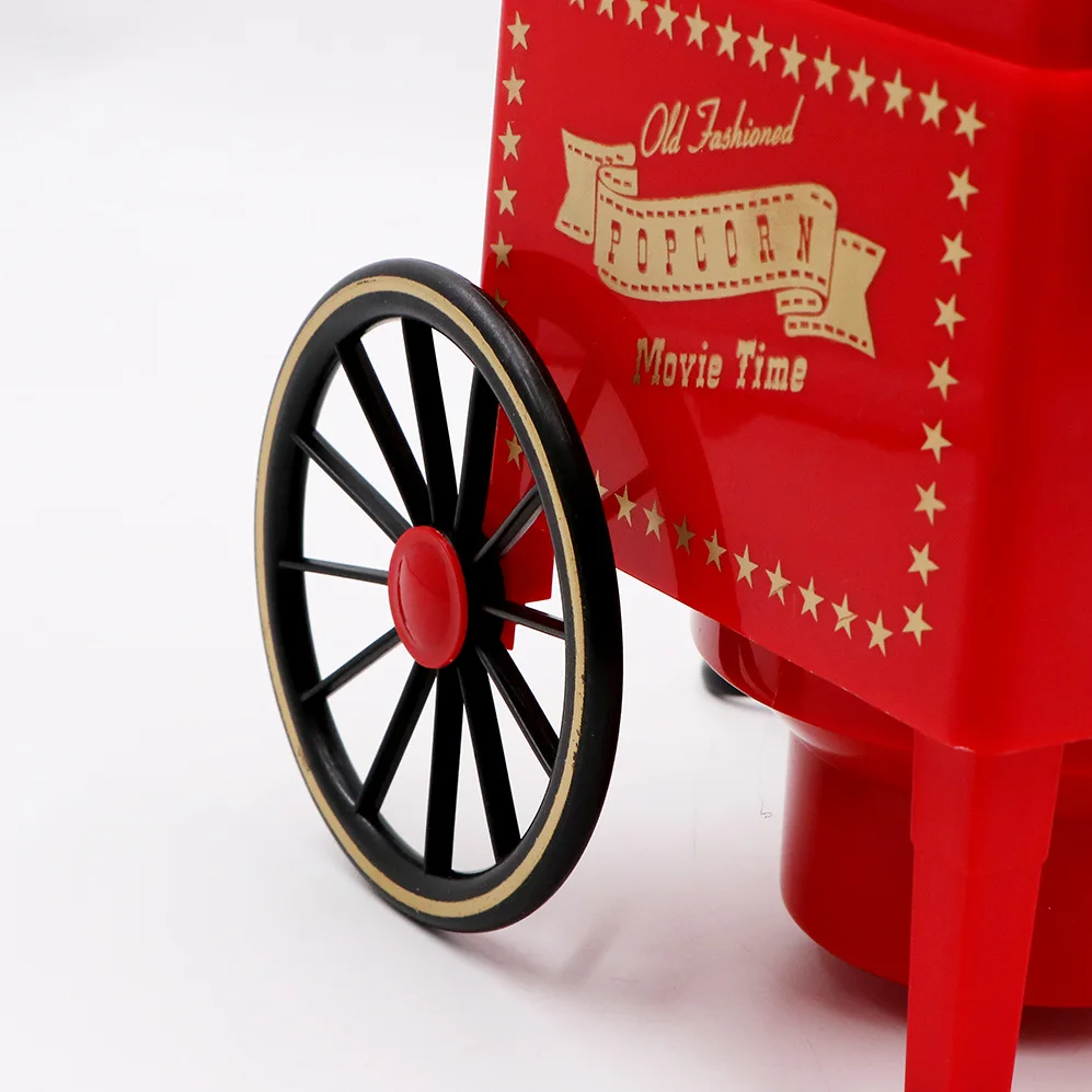 Small Cart Large Capacity 1200W Industrial Popcorn Making Machine